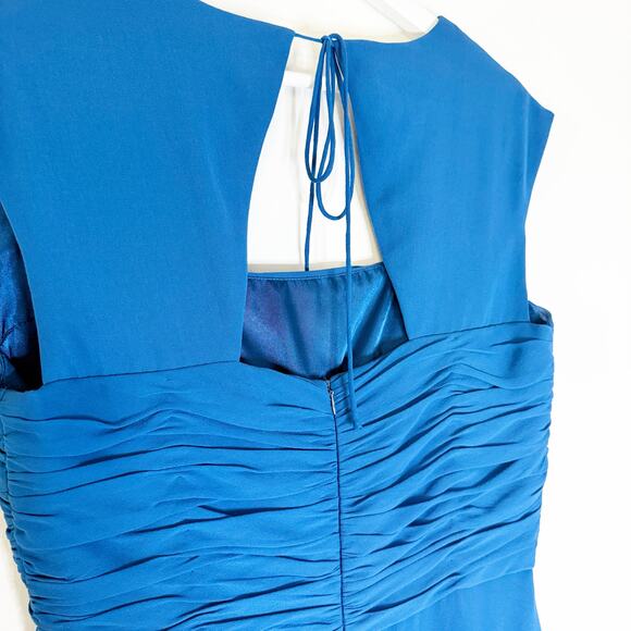 Donna Ricco Sleeveless Silk Cocktail Dress Size 10 - Picture 4 of 7